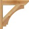 Ekena Millwork Imperial Slat Rough Sawn Outlooker, Western Red Cedar, 6"W x 24"D x 24"H OUT06X24X24IMP06RWR - alternate 3
